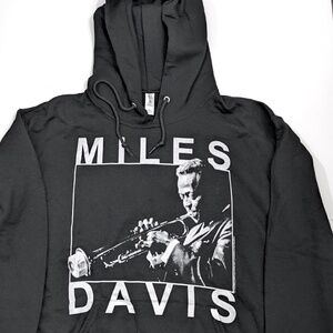 Mile Davis Hoodie Size Adult Medium New